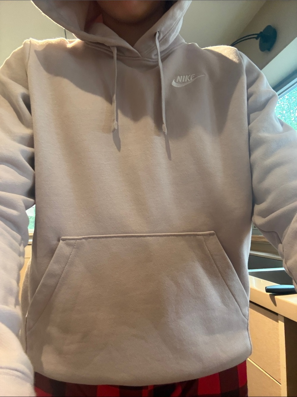 WOMENS Nike hoodie light light purple